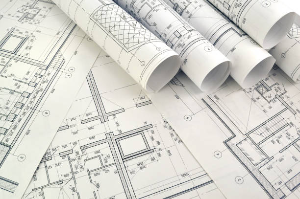 Architectural blueprints and design tools